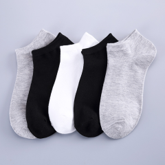 Soft Wholesale comfort Premium White Summer Socks for Private Label Summer Breathable SoftWomen Low Cut Ankle Socks