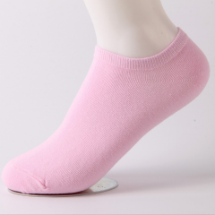 Soft Wholesale comfort Premium White Summer Socks for Private Label Summer Breathable SoftWomen Low Cut Ankle Socks