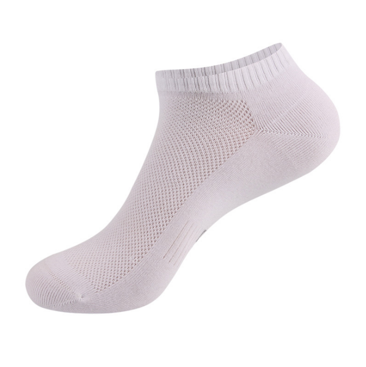 2026 Soft Wholesale comfort Premium White Summer Socks for Private Label Summer Breathable SoftWomen Low Cut Ankle Socks
