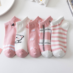Premium White Summer Socks for Private Label Summer Breathable SoftWomen Low Cut Ankle Socks 2026 Wholesale comfor