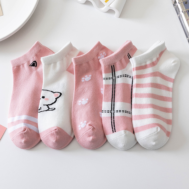 Summer Socks for Private Label Summer Breathable SoftWomen Low Cut Ankle Socks 2026 Wholesale comfor