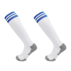 2026 HJ Arrival Wholesale Indoor Terry Skate Yoga Socks Mid Calf Cotton Grip Anti Slip Pilates Socks for Unisex