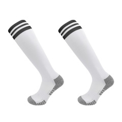 Wholesale Indoor Terry Skate Yoga Socks Mid Calf Cotton Grip Anti Slip Pilates Socks for Unisex