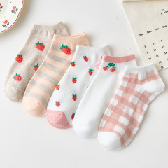 2026 Wholesale Summer Socks for Private Label Summer Breathable SoftWomen Low Cut Ankle Socks 2026 Wholesale comfor