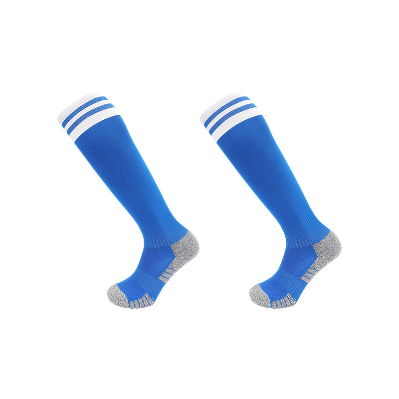 Wholesale Indoor Terry Skate Yoga Socks Mid Calf Cotton Grip Anti Slip Pilates Socks for Unisex