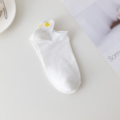 Premium White Summer Socks for Private Label Summer Breathable SoftWomen Low Cut Ankle Socks