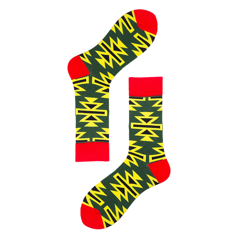 2026 High quality Design Happy  Colorful Jacquard Sox Design Socks Funny Socks Happy Man Socks