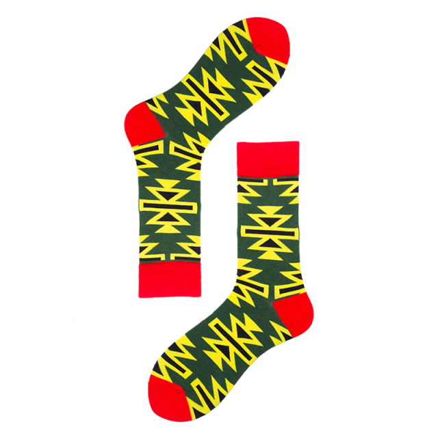 2026 High quality Design Happy  Colorful Jacquard Sox Design Socks Funny Socks Happy Man Socks