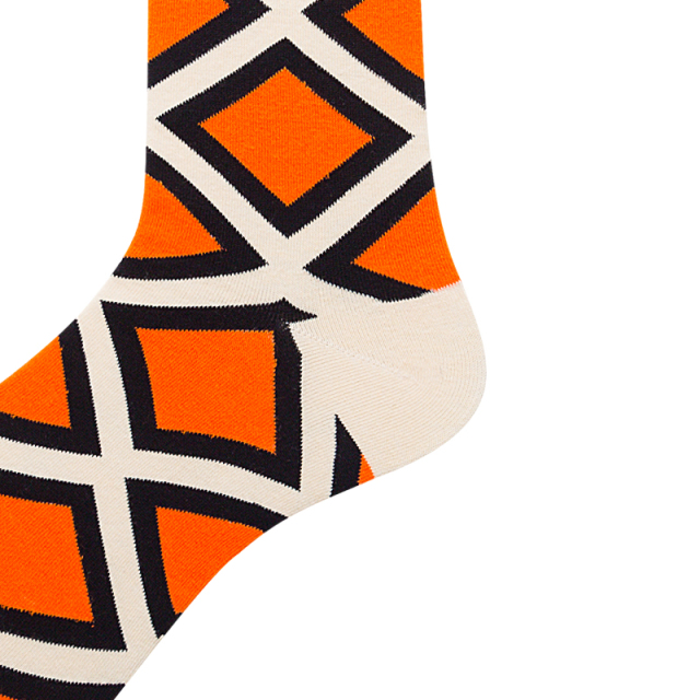 2026 High quality Design Happy  Colorful Jacquard Sox Design Socks Funny Socks Happy Man Socks