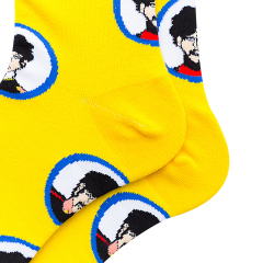 2026 High quality Design Happy  Colorful Jacquard Sox Design Socks Funny Socks Happy Man Socks