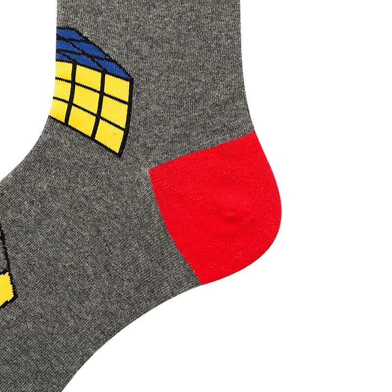 2026 High quality Design Happy  Colorful Jacquard Sox Design Socks Funny Socks Happy Man Socks