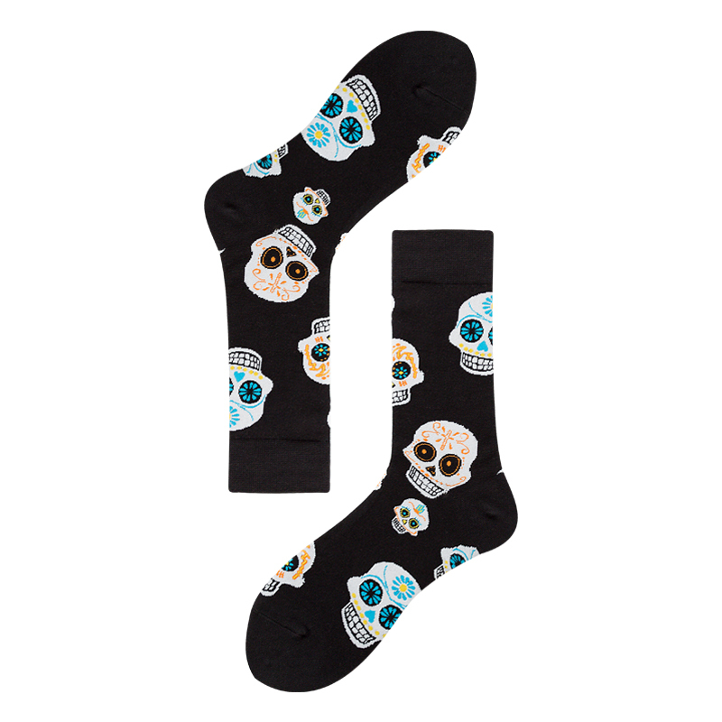 2026 High quality Design Happy  Colorful Jacquard Sox Design Socks Funny Socks Happy Man Socks
