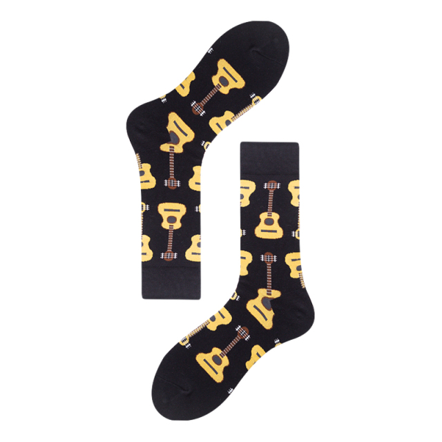 2026 High quality Design Happy  Colorful Jacquard Sox Design Socks Funny Socks Happy Man Socks