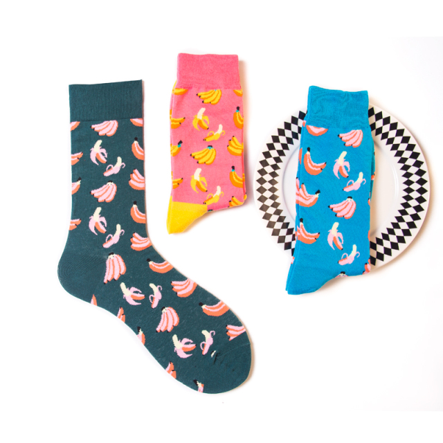 2026 High quality Design Happy  Colorful Jacquard Sox Design Socks Funny Socks Happy Man Socks