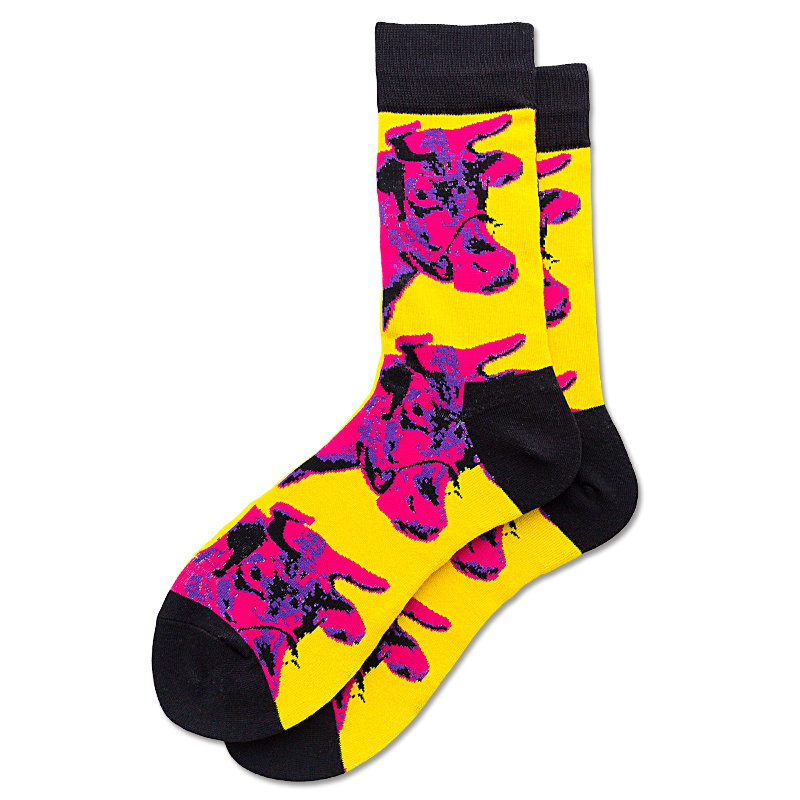 2026 High quality Design Happy  Colorful Jacquard Sox Design Socks Funny Socks Happy Man Socks