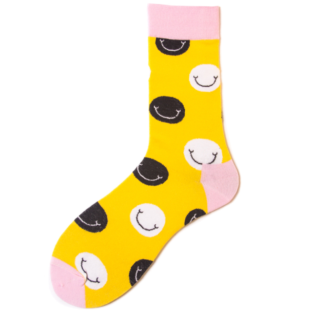 2026 High quality Design Happy  Colorful Jacquard Sox Design Socks Funny Socks Happy Man Socks