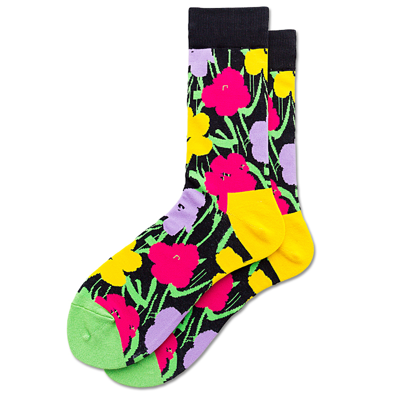 2026 High quality Design Happy  Colorful Jacquard Sox Design Socks Funny Socks Happy Man Socks
