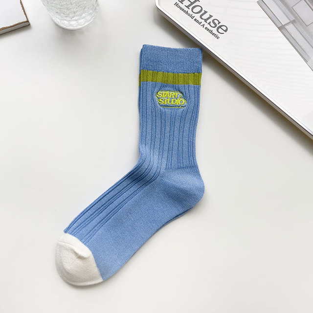 2026 High quality Design Happy  Colorful Jacquard Sox Design Socks Funny Socks Happy Man Socks