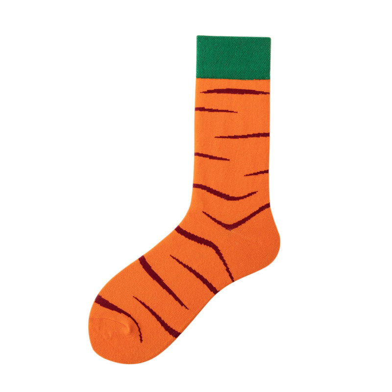 2026 newhappy socks  Solid Color Hip Hop Street Fashion Pure Colors Sports Letter Logo Jacquard Cotton happy  Socks
