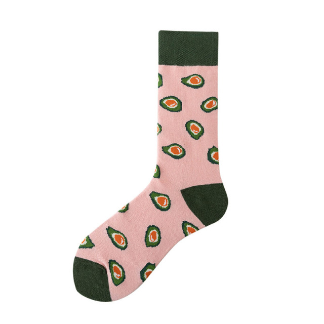 2026 newhappy socks  Solid Color Hip Hop Street Fashion Pure Colors Sports Letter Logo Jacquard Cotton happy  Socks