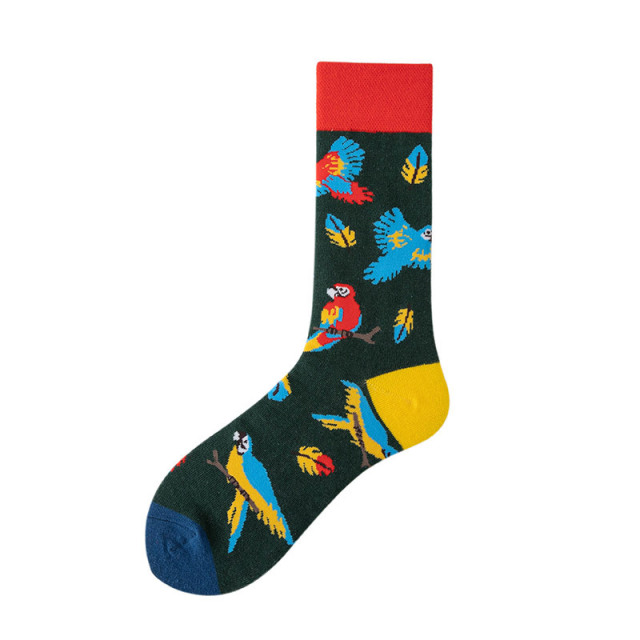 High quality  sport Design Happy  Colorful Jacquard Sox Design Socks Funny Socks Happy Man Socks