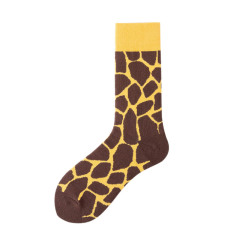 2026 newhappy socks  Solid Color Hip Hop Street Fashion Pure Colors Sports Letter Logo Jacquard Cotton happy  Socks