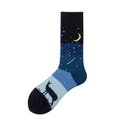 High quality  sport Design Happy  Colorful Jacquard Sox Design Socks Funny Socks Happy Man Socks