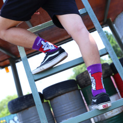 High quality  sport Design Happy  Colorful Jacquard Sox Design Socks Funny Socks Happy Man Socks