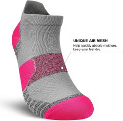comfort Premium White Summer Socks for Private Label Summer Breathable SoftWomen Low Cut Ankle Socks