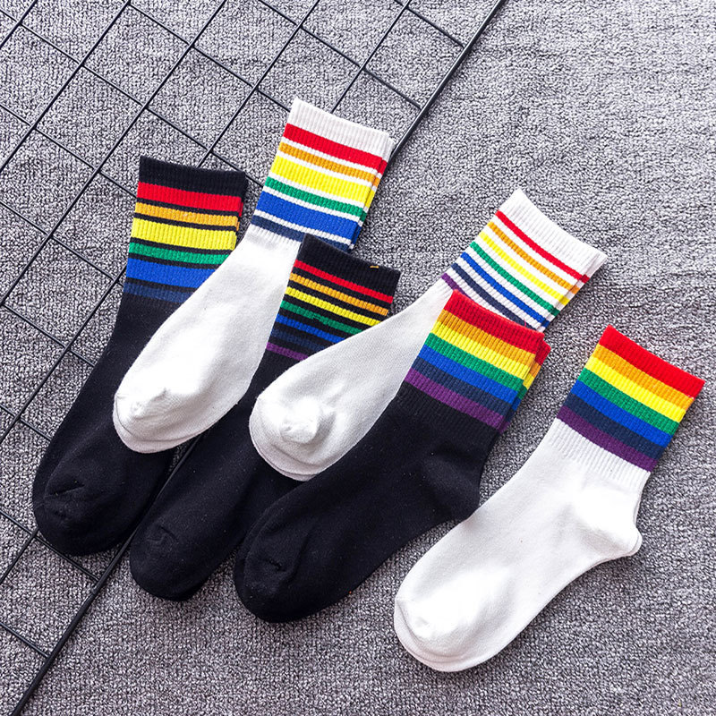 2026 High quality Design Happy  Colorful Jacquard Sox Design Socks Funny Socks Happy Man Socks