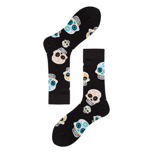 2026 High quality Design Happy  Colorful Jacquard Sox Design Socks Funny Socks Happy Man Socks