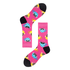 2026 High quality Design Happy  Colorful Jacquard Sox Design Socks Funny Socks Happy Man Socks