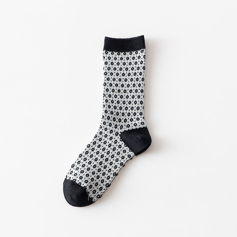 2026 High quality Design Happy  Colorful Jacquard Sox Design Socks Funny Socks Happy Man Socks