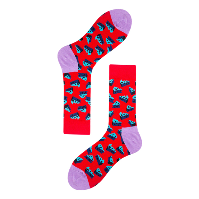 2026 High quality Design Happy  Colorful Jacquard Sox Design Socks Funny Socks Happy Man Socks