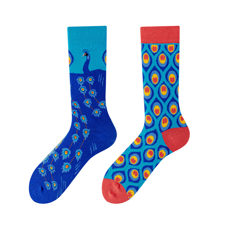 2026 Wholesale Popular Solid Color Hip Hop Street Fashion Pure Colors Sports Letter Logo Jacquard Cotton Socks