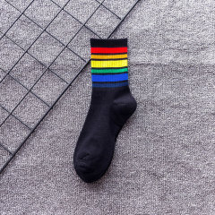 2026 High quality Design Happy  Colorful Jacquard Sox Design Socks Funny Socks Happy Man Socks