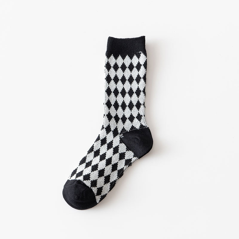 2026 High quality Design Happy  Colorful Jacquard Sox Design Socks Funny Socks Happy Man Socks