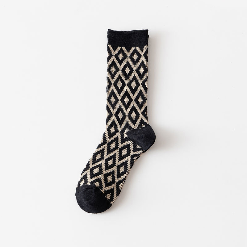 2026 High quality Design Happy  Colorful Jacquard Sox Design Socks Funny Socks Happy Man Socks
