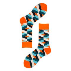 2026 High quality Design Happy  Colorful Jacquard Sox Design Socks Funny Socks Happy Man Socks