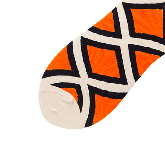 2026 High quality Design Happy  Colorful Jacquard Sox Design Socks Funny Socks Happy Man Socks