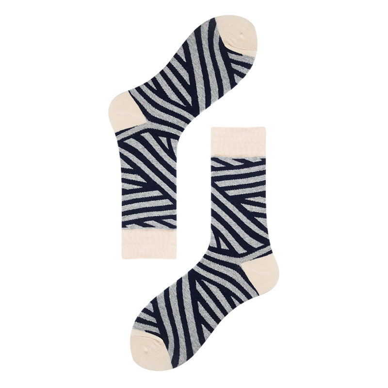 2026 High quality Design Happy  Colorful Jacquard Sox Design Socks Funny Socks Happy Man Socks