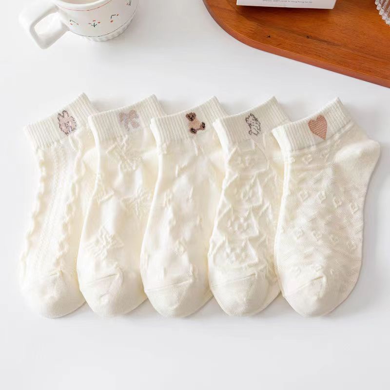 Summer Socks for Private Label Summer Breathable SoftWomen Low Cut Ankle Socks 2026 Wholesale comfor