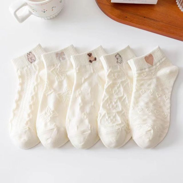Summer Socks for Private Label Summer Breathable SoftWomen Low Cut Ankle Socks 2026 Wholesale comfor