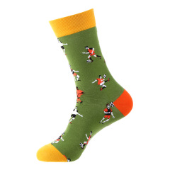 2026 Popular Solid Color Hip Hop Street Fashion Pure Colors Sports Letter Logo Jacquard Cotton Socks
