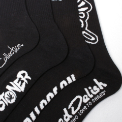 2026 Solid Color Breathable Wholesale High Quality Compression Logo Print Ankle Female Quick Dry Sports Socks for Women