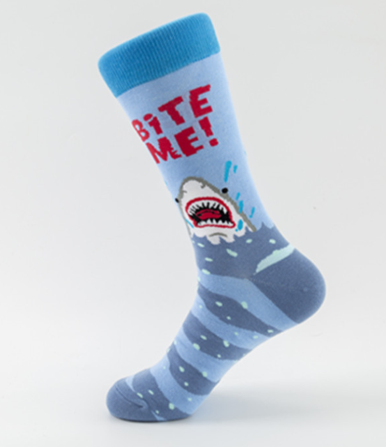 quality   Professional Design Happy Custom Colorful Jacquard Sox Design Socks Funny Socks Happy Man Socks