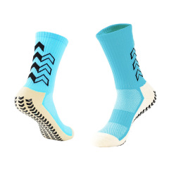 2026 HJ New Arrival Wholesale Indoor Terry Skate Yoga Socks Mid Calf Cotton Grip Anti Slip Pilates Socks for Unisex