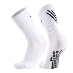 2026 New Arrival Wholesale Indoor Terry Skate Yoga Socks Mid Calf Cotton Grip Anti Slip Pilates Socks for Unisex