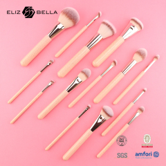 Kinlly Luxury Rose Gold Makeup Brush Set – Elegant Design with Ultra-Soft Fibers,Professional Quality Cosmetic Brush Set