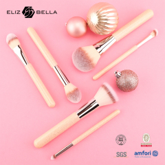 Kinlly Luxury Rose Gold Makeup Brush Set – Elegant Design with Ultra-Soft Fibers,Professional Quality Cosmetic Brush Set
